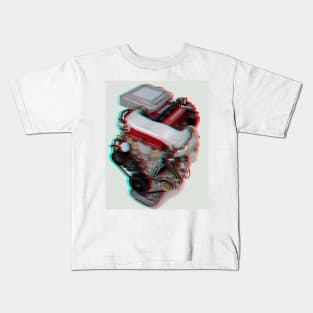 Nissan SR20DET Engine Kids T-Shirt